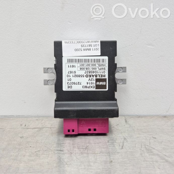 BMW 5 F10 F11 Unitate/modul comandă pompă injecție combustibil 