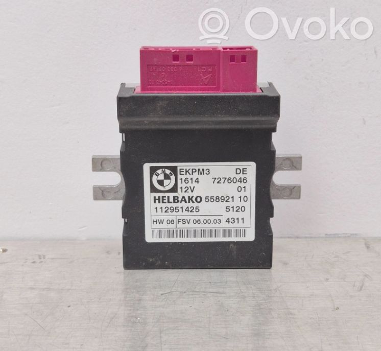 Unité de commande / module de pompe à carburant   16147276046,16147276046,7276046,112951425,55892110
