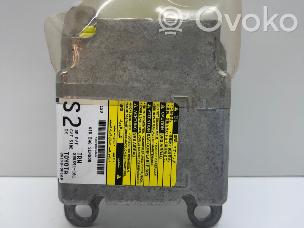 Toyota Verso Airbag control unit/module 