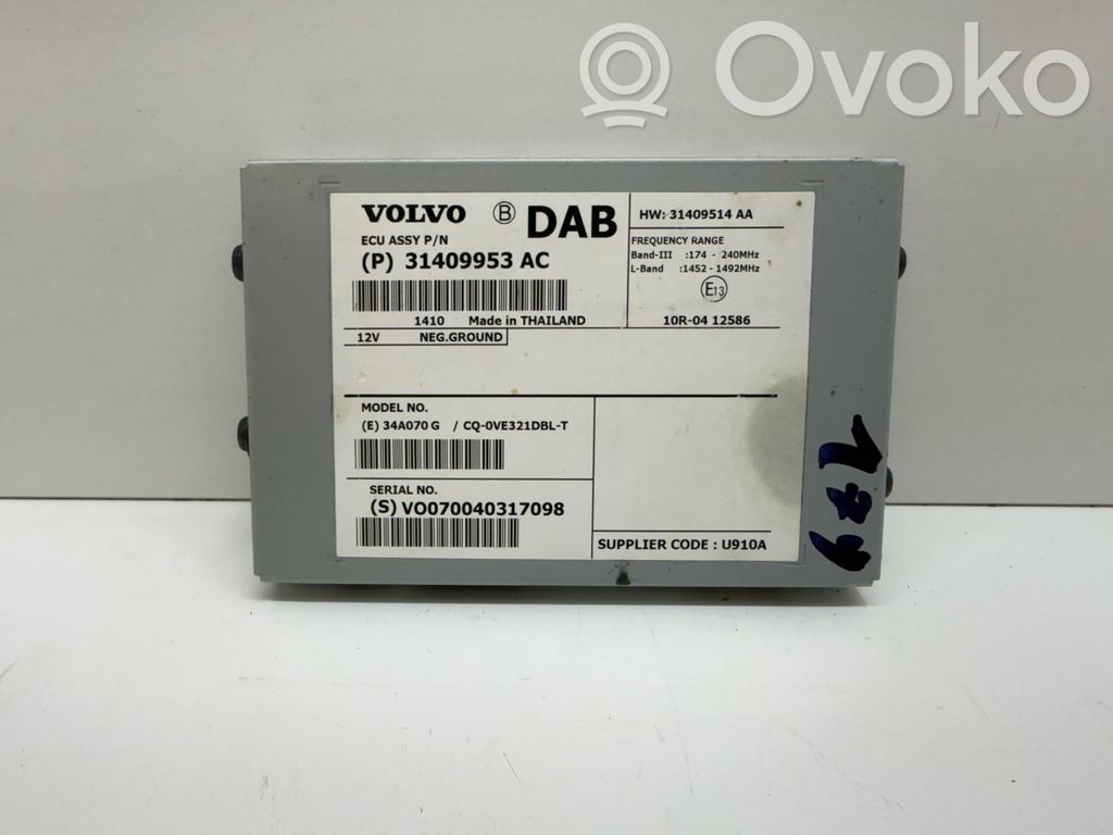 Antenna control unit   31409514,31409953AC,31409953