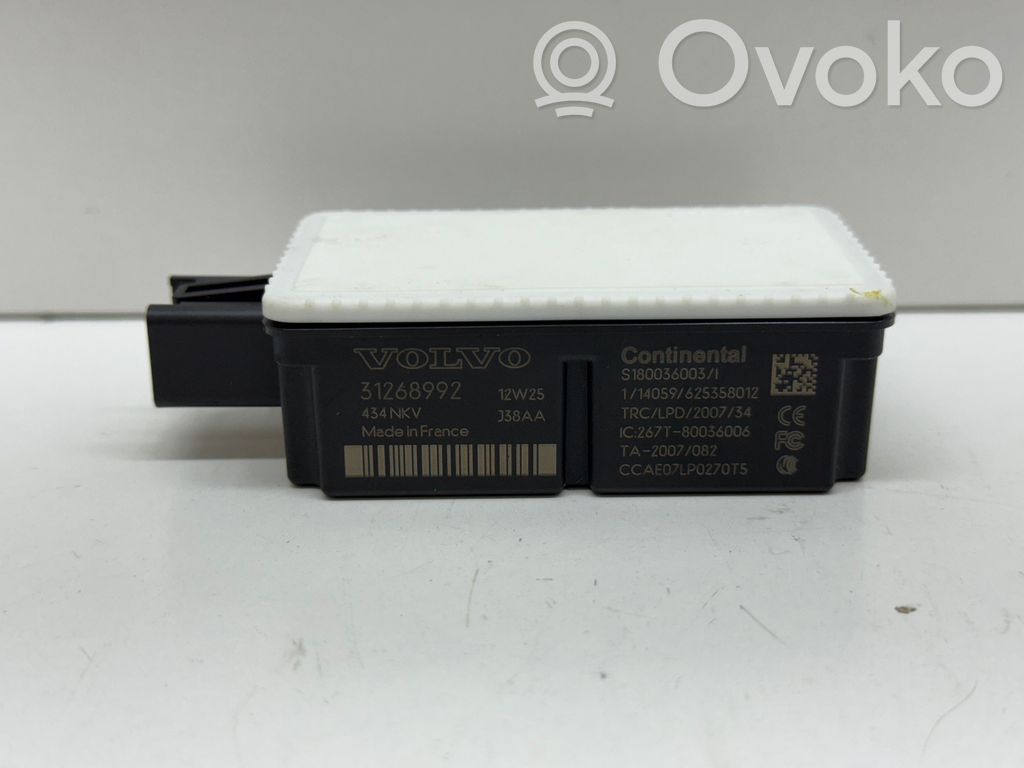 Door central lock control unit/module   31268992,J38AA,434NKV