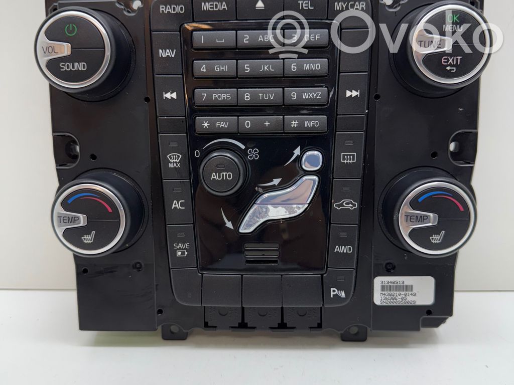 Volvo V60 Climate control unit 
