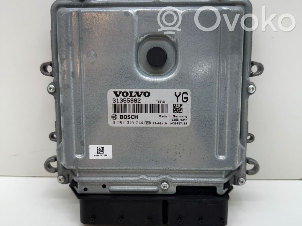 Unidad de control/módulo del motor   31355882,1039S57128,0281019244,1029S57128