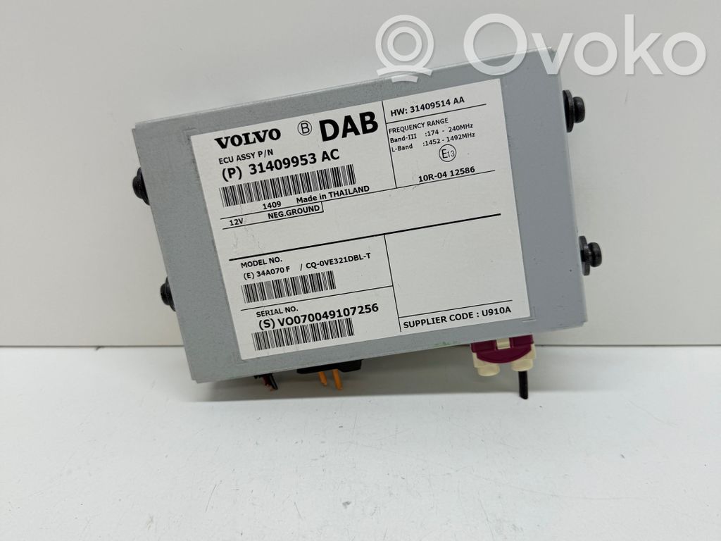 Volvo S60 Autres unités de commande / modules 