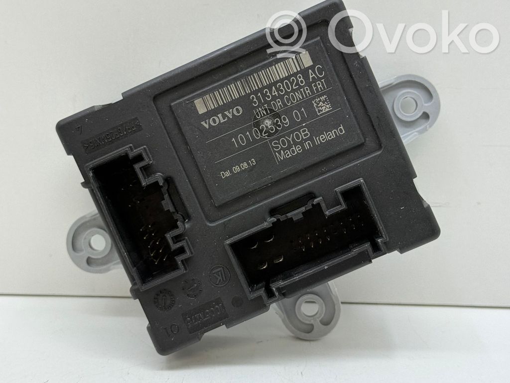 Unidad de control/módulo de la puerta   31343028,1010253901