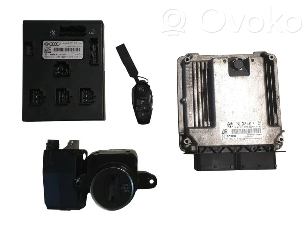Engine control unit/module   7P1907401F,4H0907063F,7P6905843D,4H0905852B
