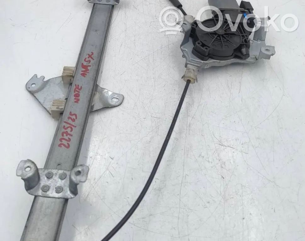 Nissan Note (E11) Front door window regulator with motor 
