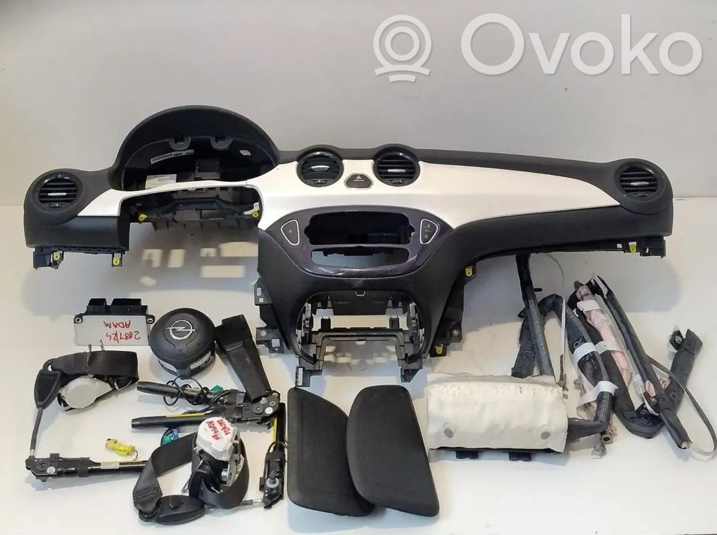 Opel Adam Oro pagalvių komplektas su panele 