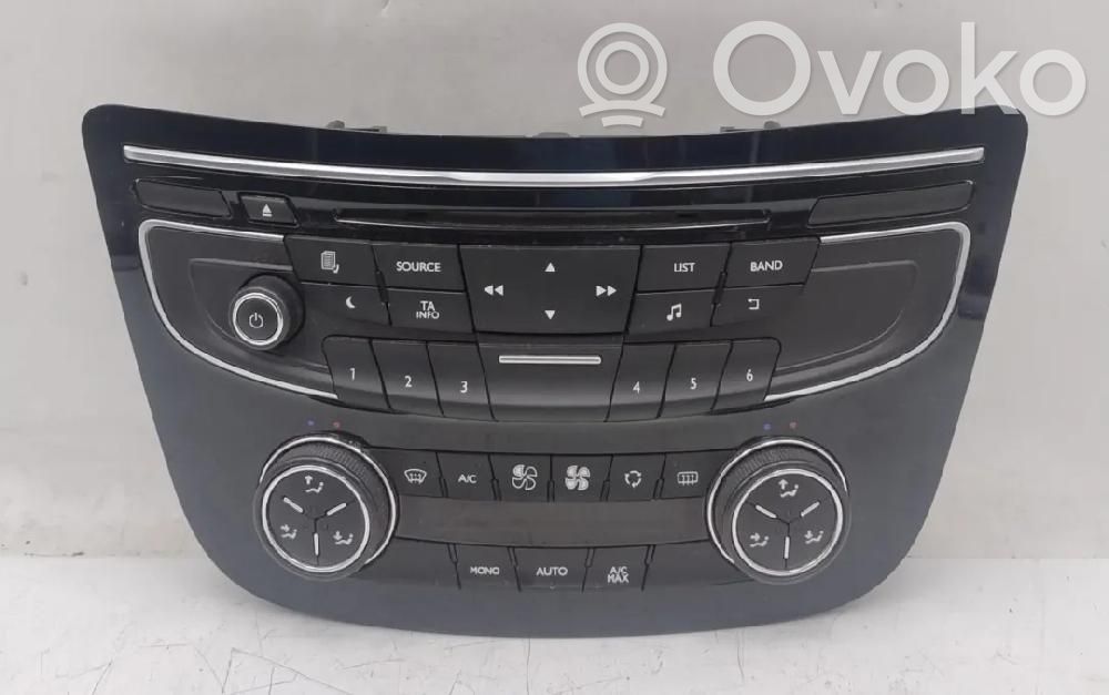 Peugeot 508 Climate control unit 