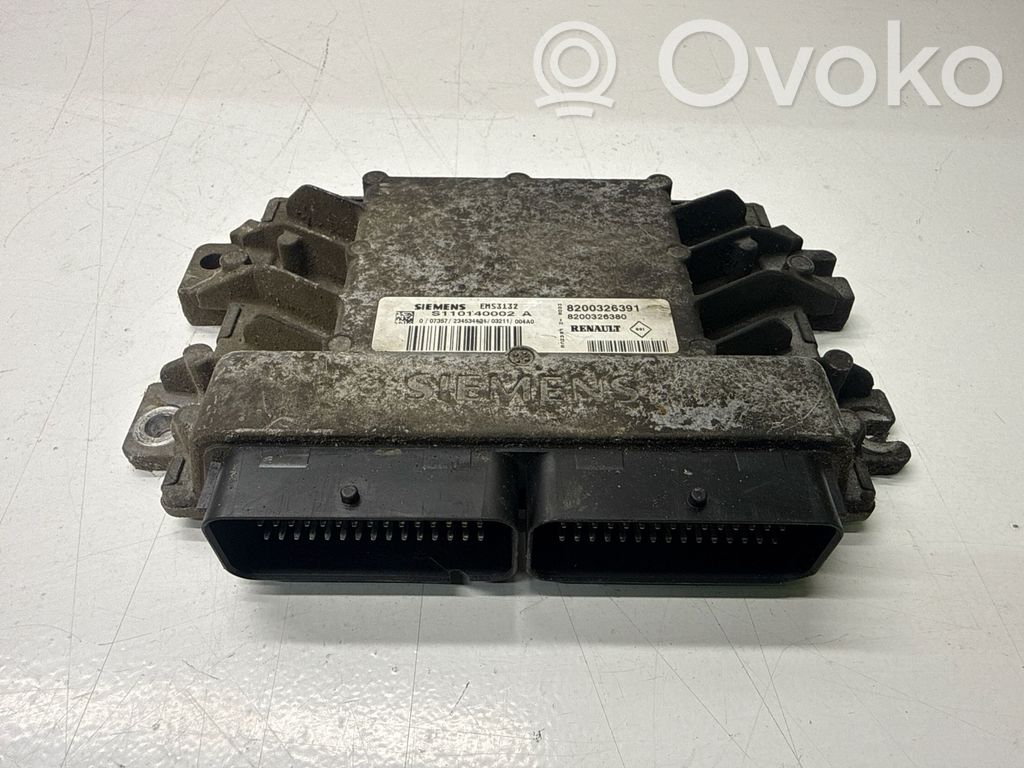 Engine control unit/module   8200326380,8200326391,S110140002A