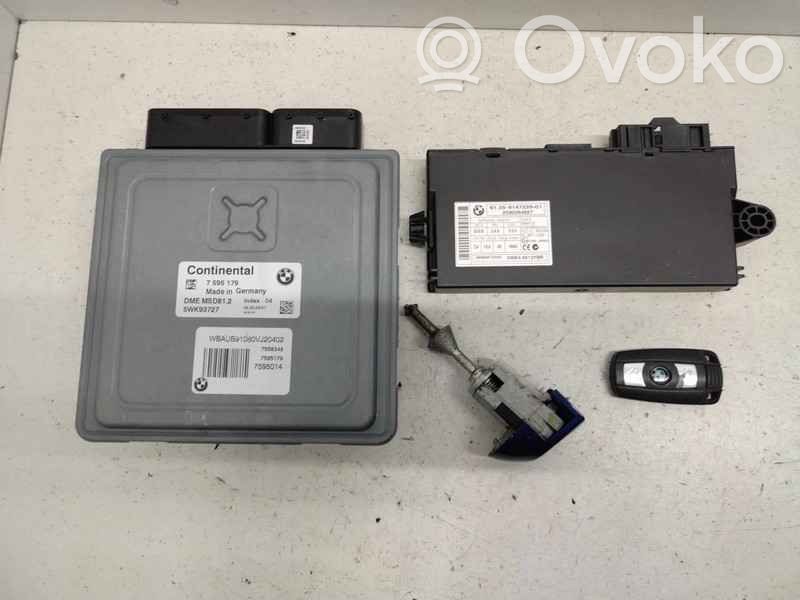 BMW 1 E81 E87 Kit centralina motore ECU e serratura 