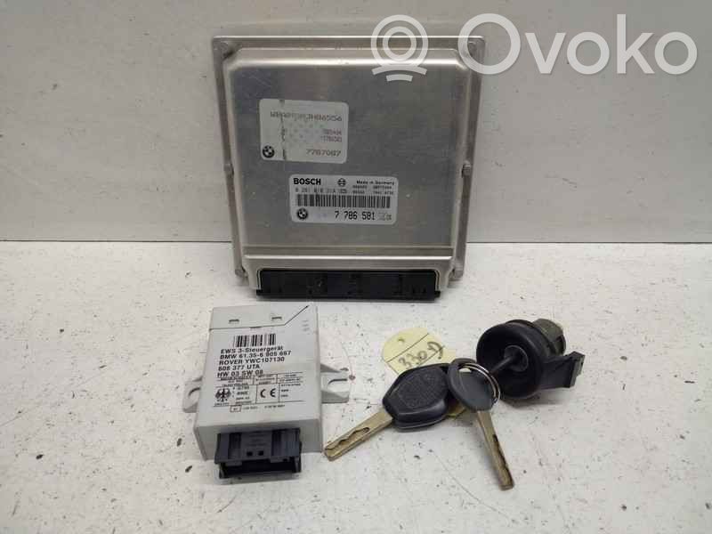 Engine ECU kit and lock set   0281010314,0006926,6168377,VDMS12
