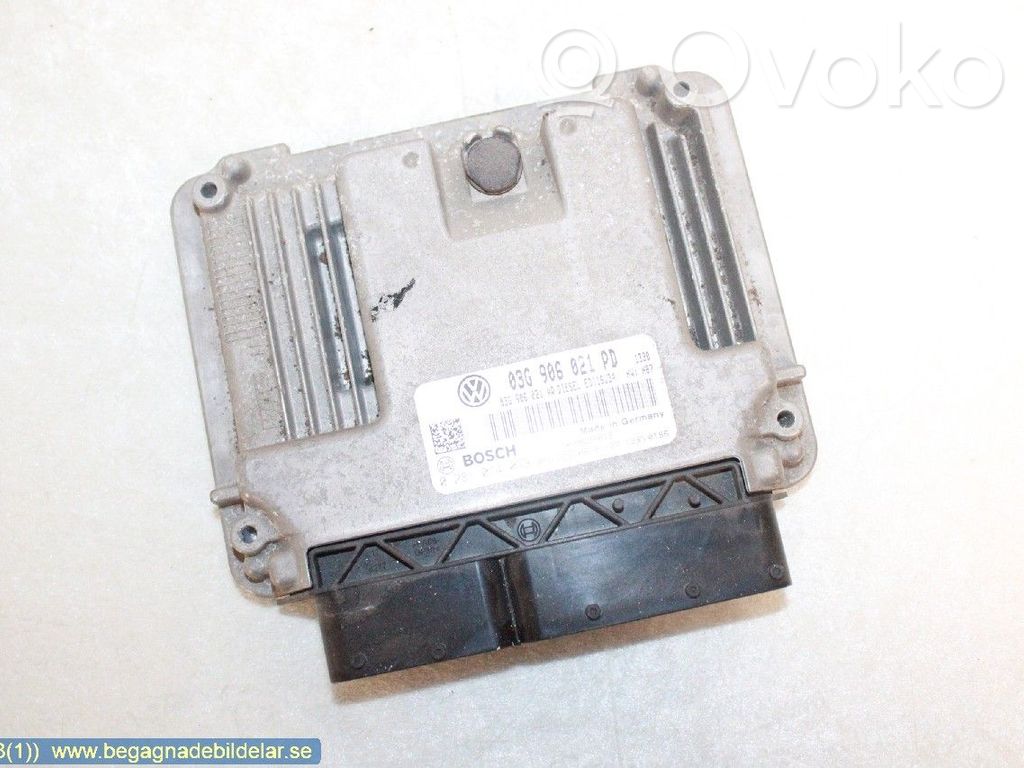 Unité de commande / module d'injection   0281014073,03G906021PD,03G906021PD,03G906021AR