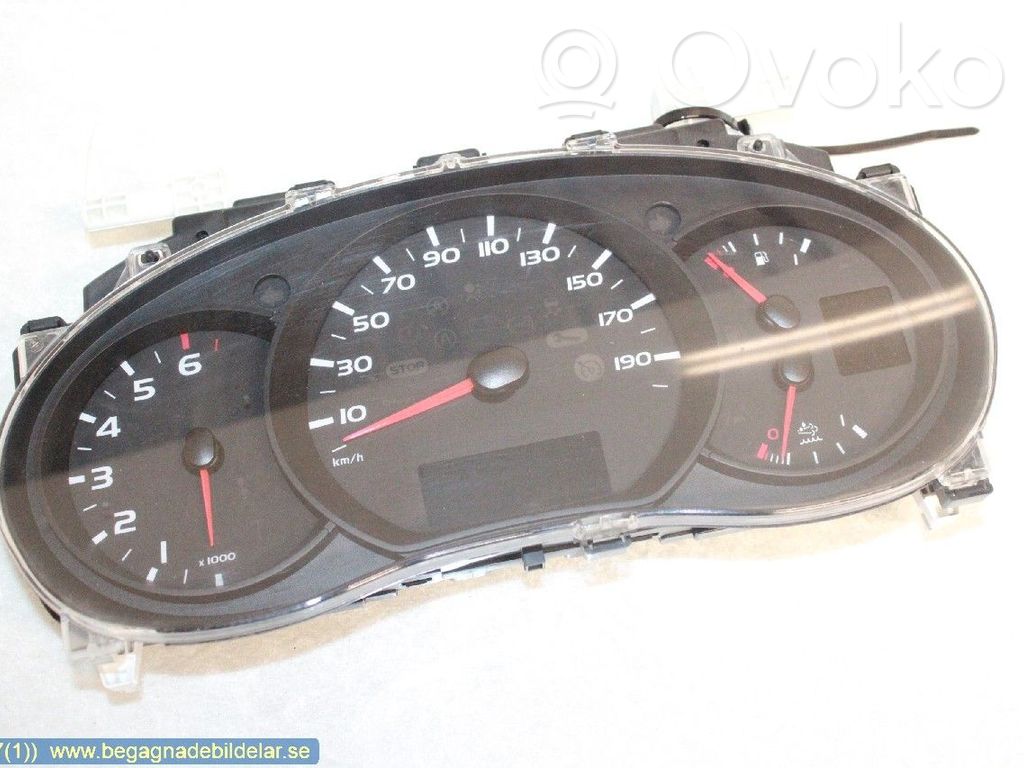 Speedometer (instrument cluster)   P248103445R,248103445R
