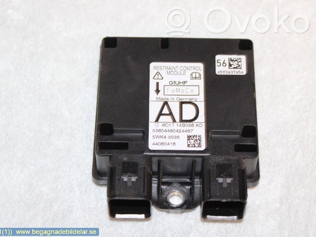 Airbag control unit/module   5WK43536,6C1T14B056AD,6C1T14B056AE,1495982