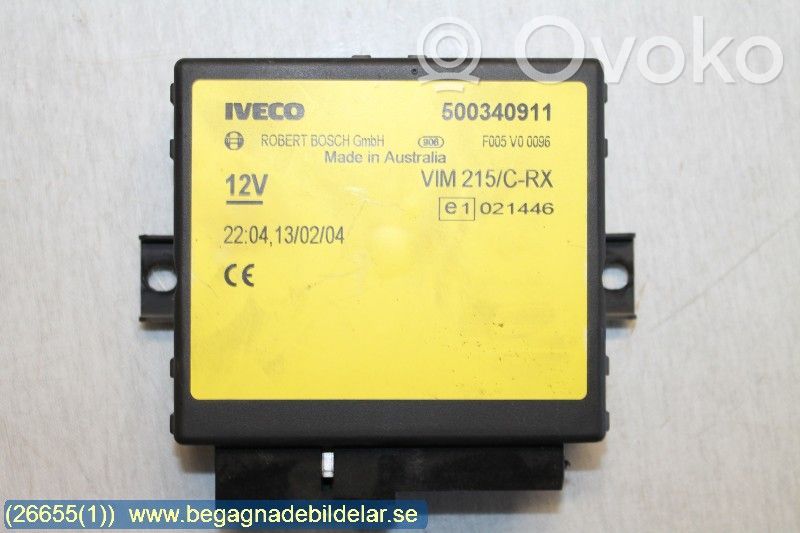 Muut ohjainlaitteet/moduulit   500340911