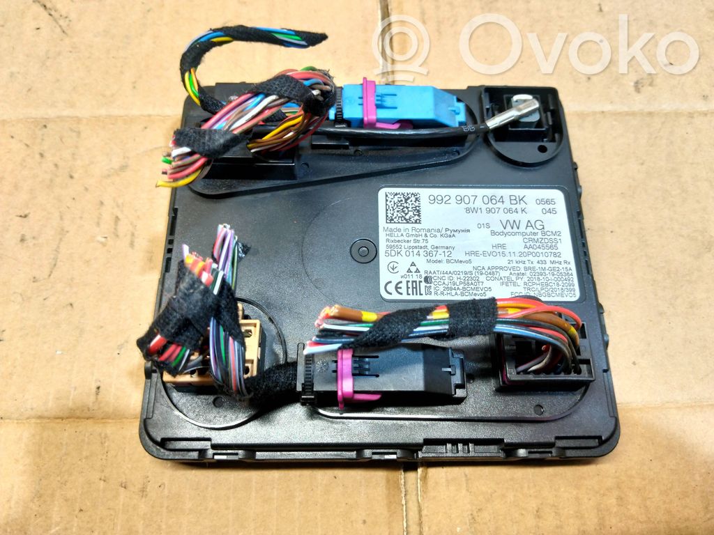 Porsche Taycan 9J1 Alte unități/module de control 