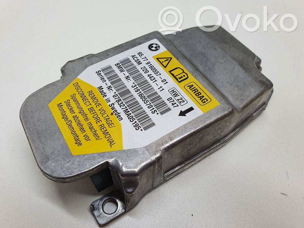 Airbag control unit/module   9160557,65779160557,2204431