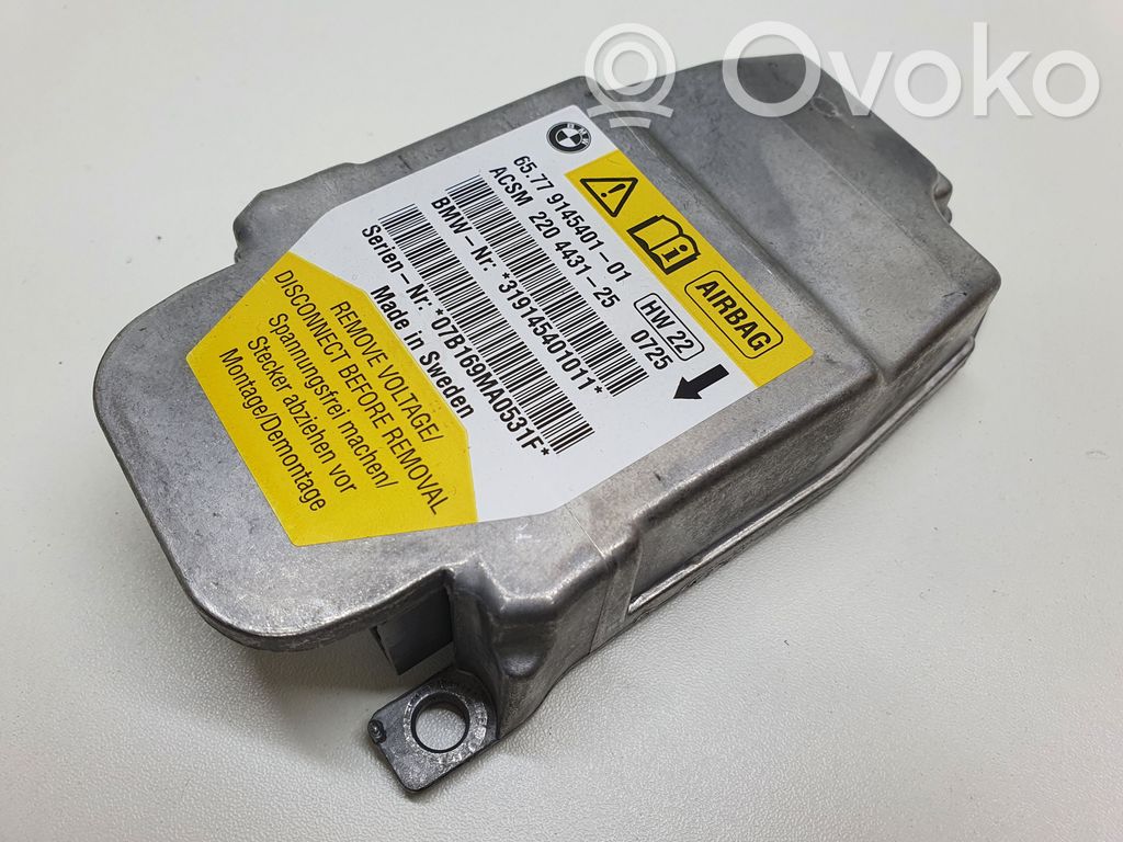 BMW 5 E60 E61 Airbag control unit/module 