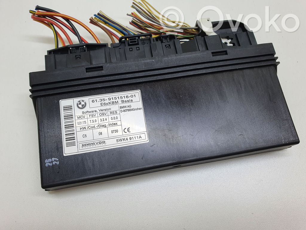 BMW 5 E60 E61 Comfort/convenience module 