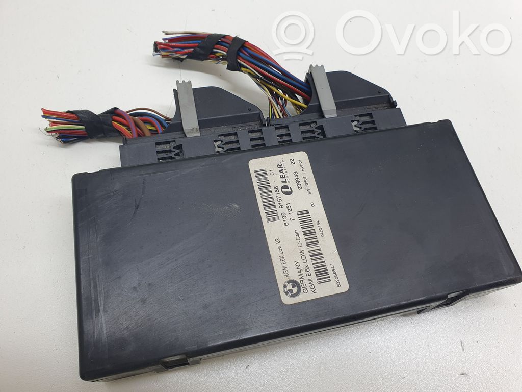 Comfort/convenience module   61359157156,915715601,6135915715601