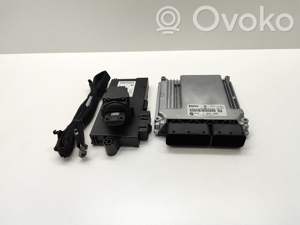 BMW 5 E60 E61 Engine ECU kit and lock set 