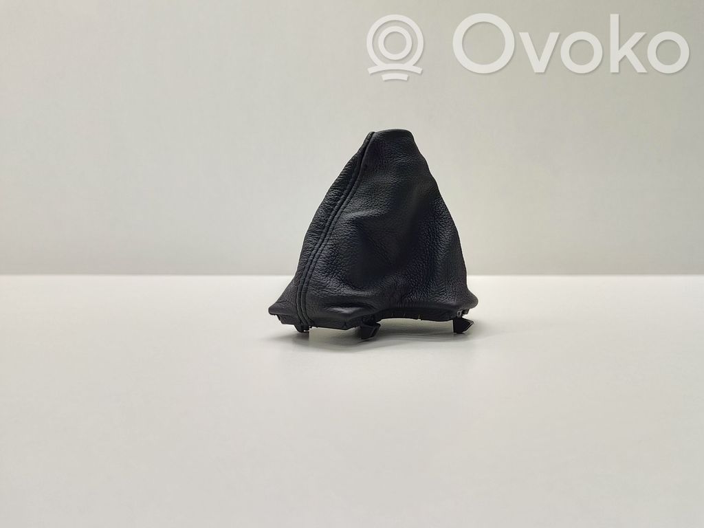 BMW 5 E60 E61 Revêtement pommeau de levier de vitesses cuir 