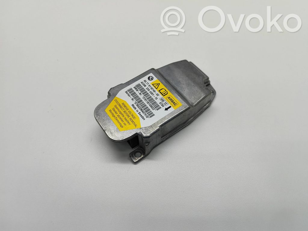 BMW 5 E60 E61 Module de contrôle airbag 