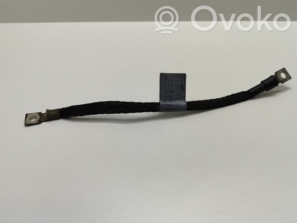BMW 5 E60 E61 Negative earth cable (battery) 