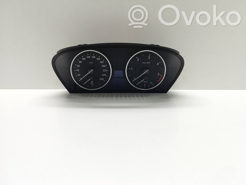 BMW 5 E60 E61 Speedometer (instrument cluster) 