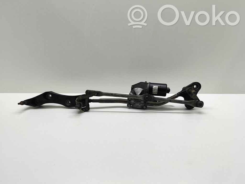 BMW 5 E60 E61 Motor y varillaje del limpiaparabrisas delantero 