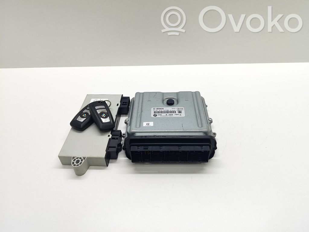 BMW 5 F10 F11 Engine ECU kit and lock set 