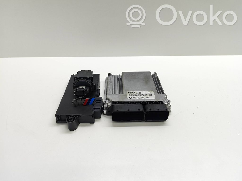 BMW 5 E60 E61 Engine ECU kit and lock set 