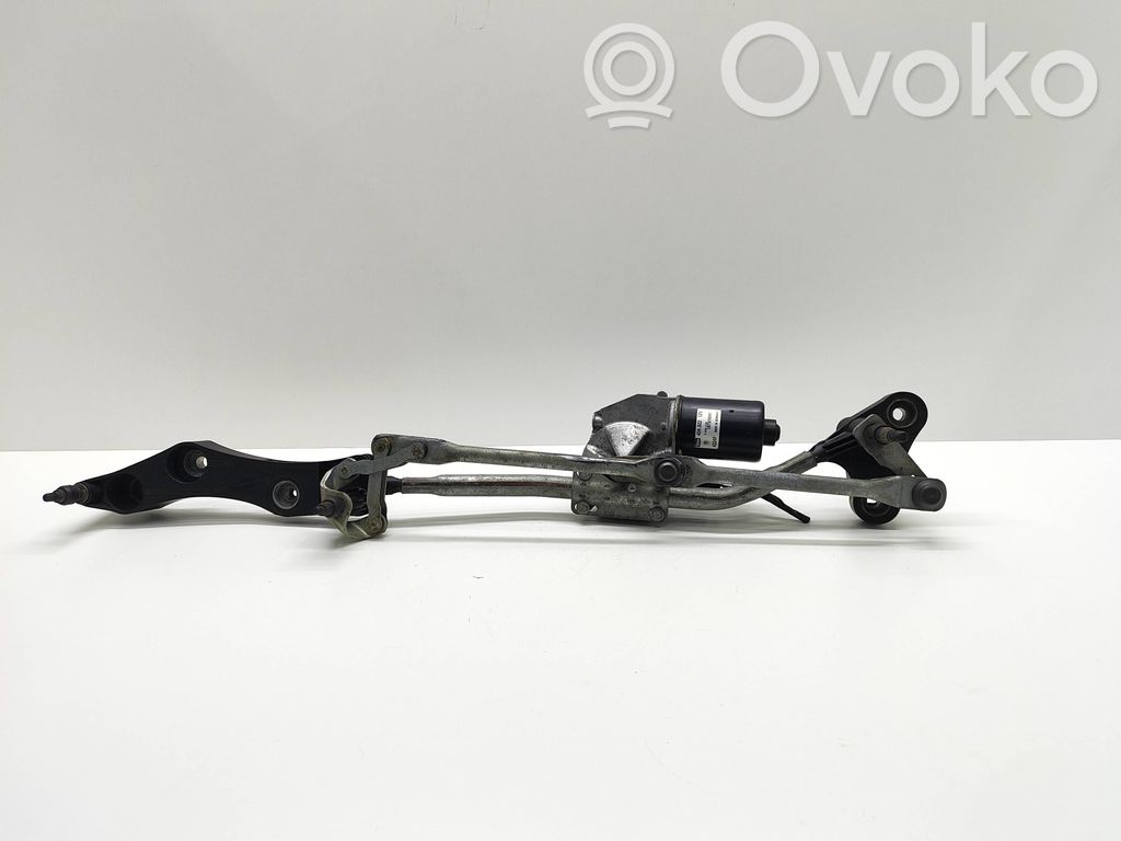 BMW 5 E60 E61 Motor y varillaje del limpiaparabrisas delantero 
