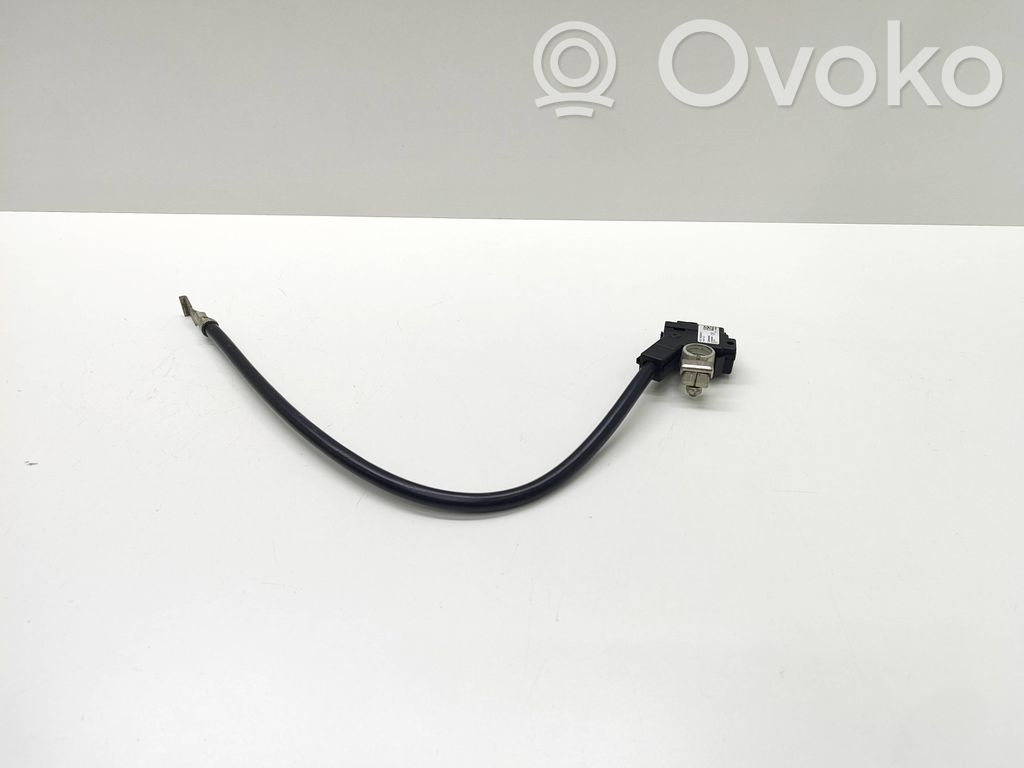 BMW 5 F10 F11 Minus / Klema / Przewód akumulatora 