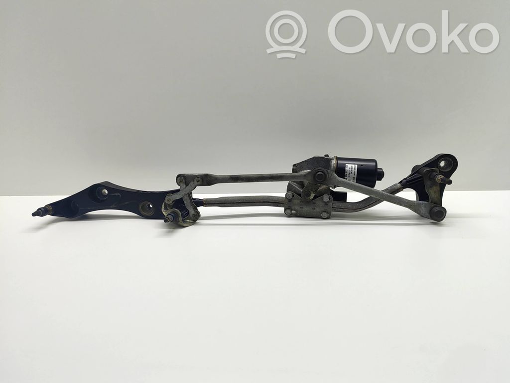 BMW 5 E60 E61 Motor y varillaje del limpiaparabrisas delantero 