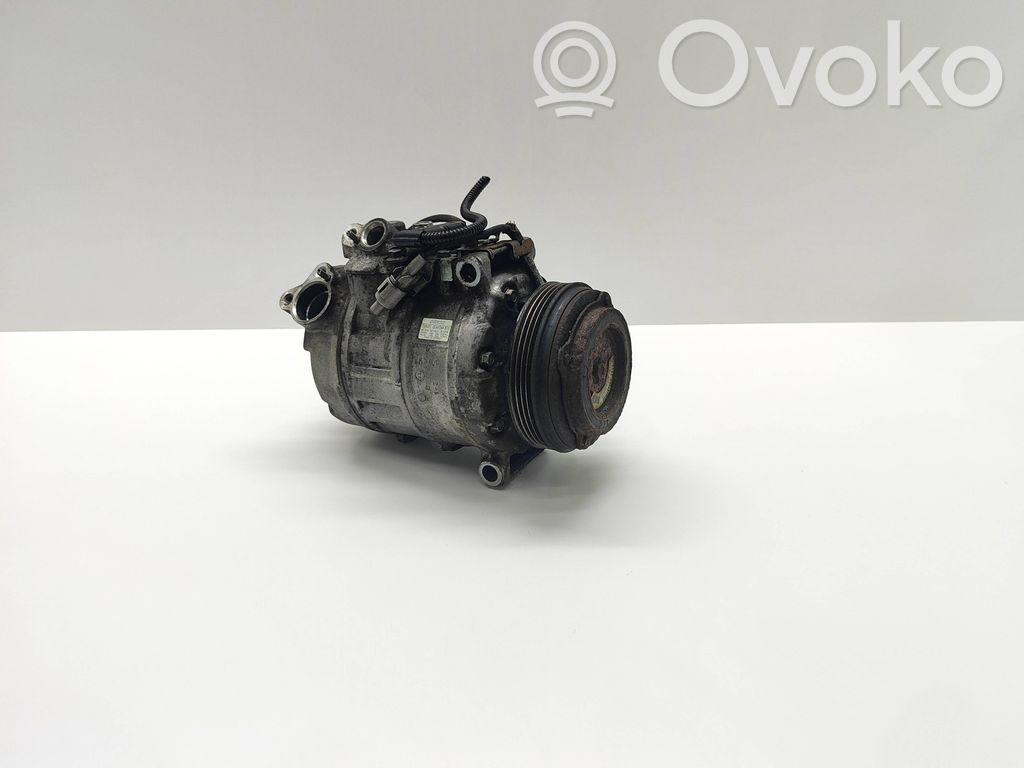 BMW 5 E60 E61 Ilmastointilaitteen kompressorin pumppu (A/C) 