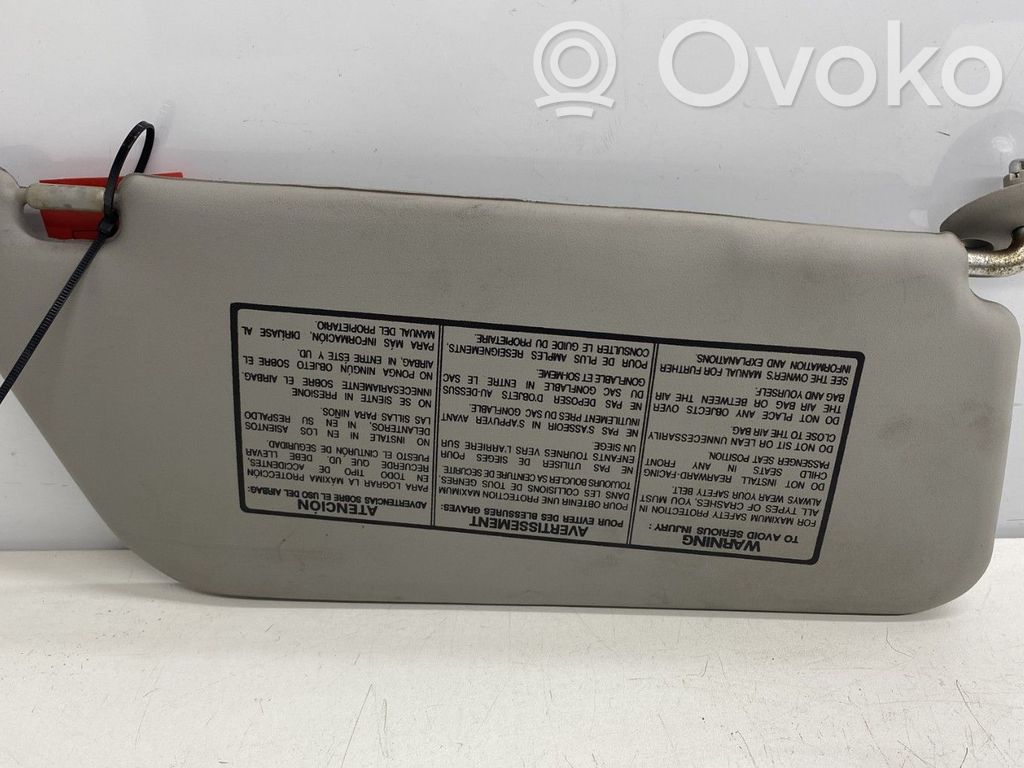 Daewoo Matiz Sun visor 