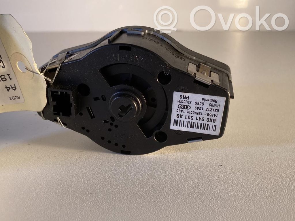 Audi A4 S4 B8 8K Light switch 