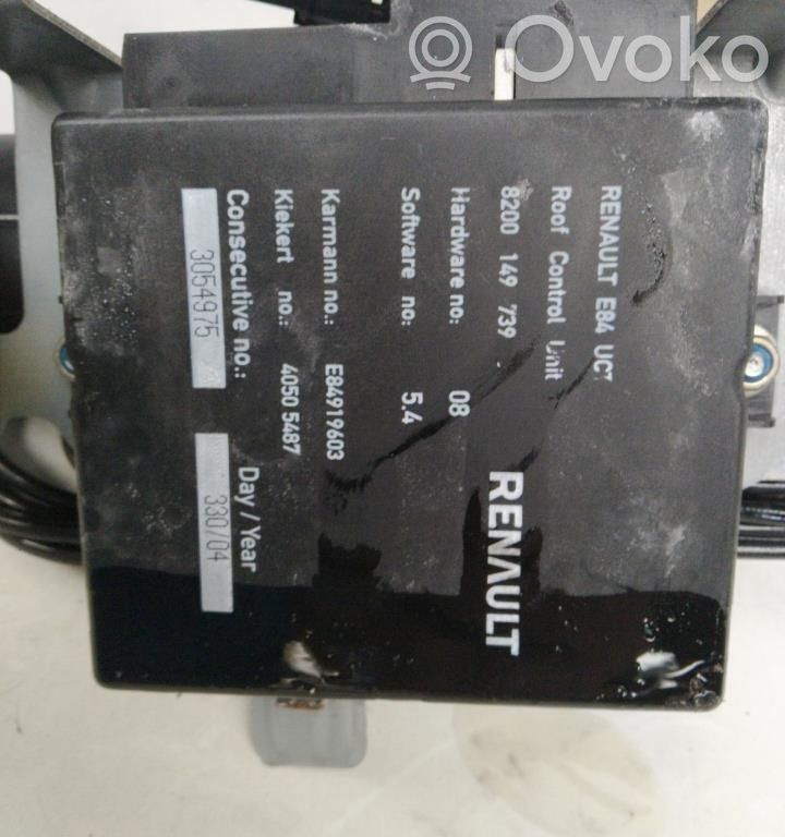 Renault Megane II Motor de techo plegable 