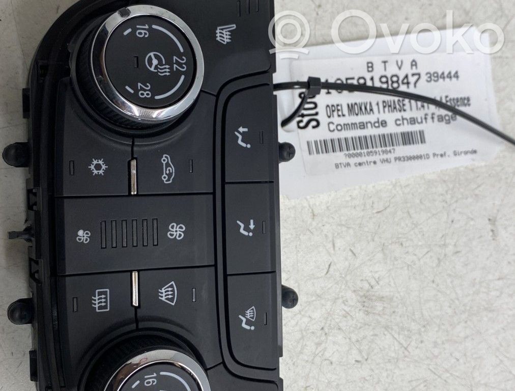 Opel Mokka Panel klimatyzacji 