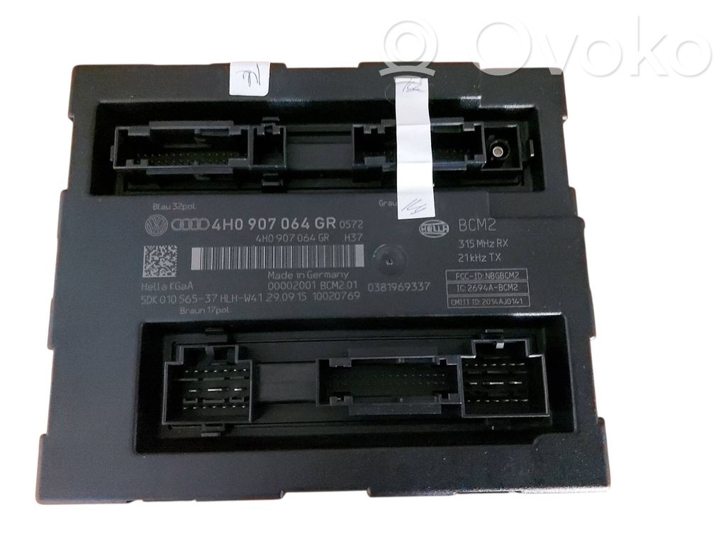 Audi A6 S6 C7 4G Module confort 