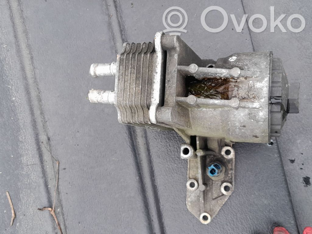 Engine oil radiator