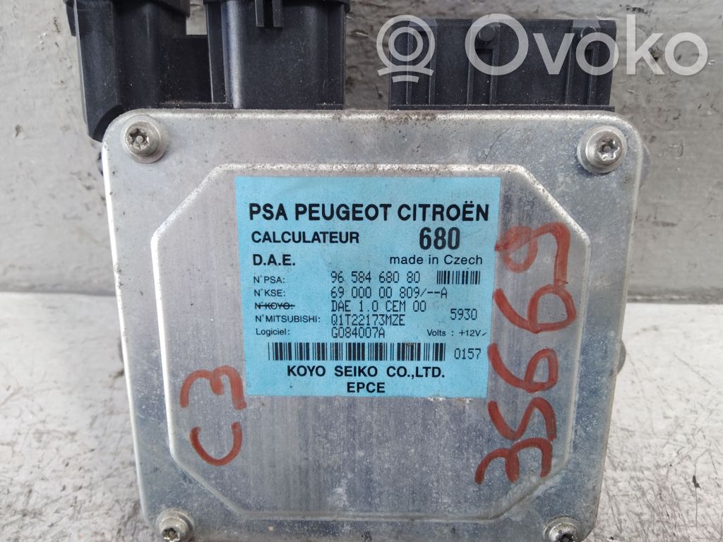 Ohjaustehostimen ohjainlaite/moduuli   400693,400693,303003006445,303003006445,400693