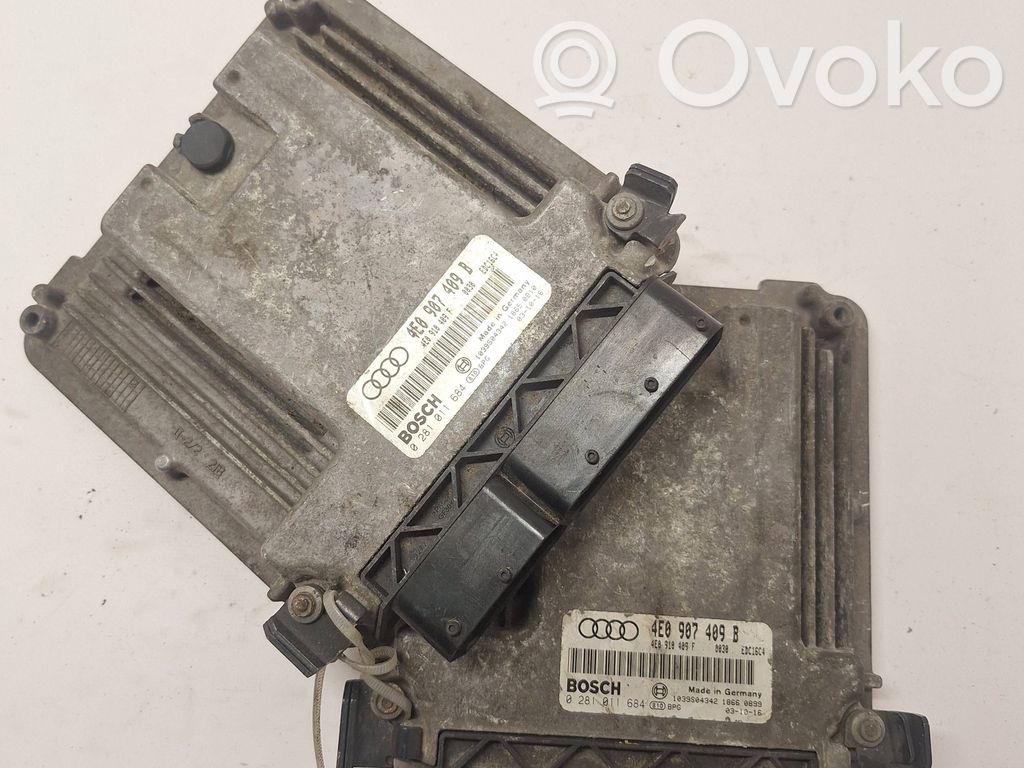 Audi A8 S8 D3 4E Calculateur moteur ECU 