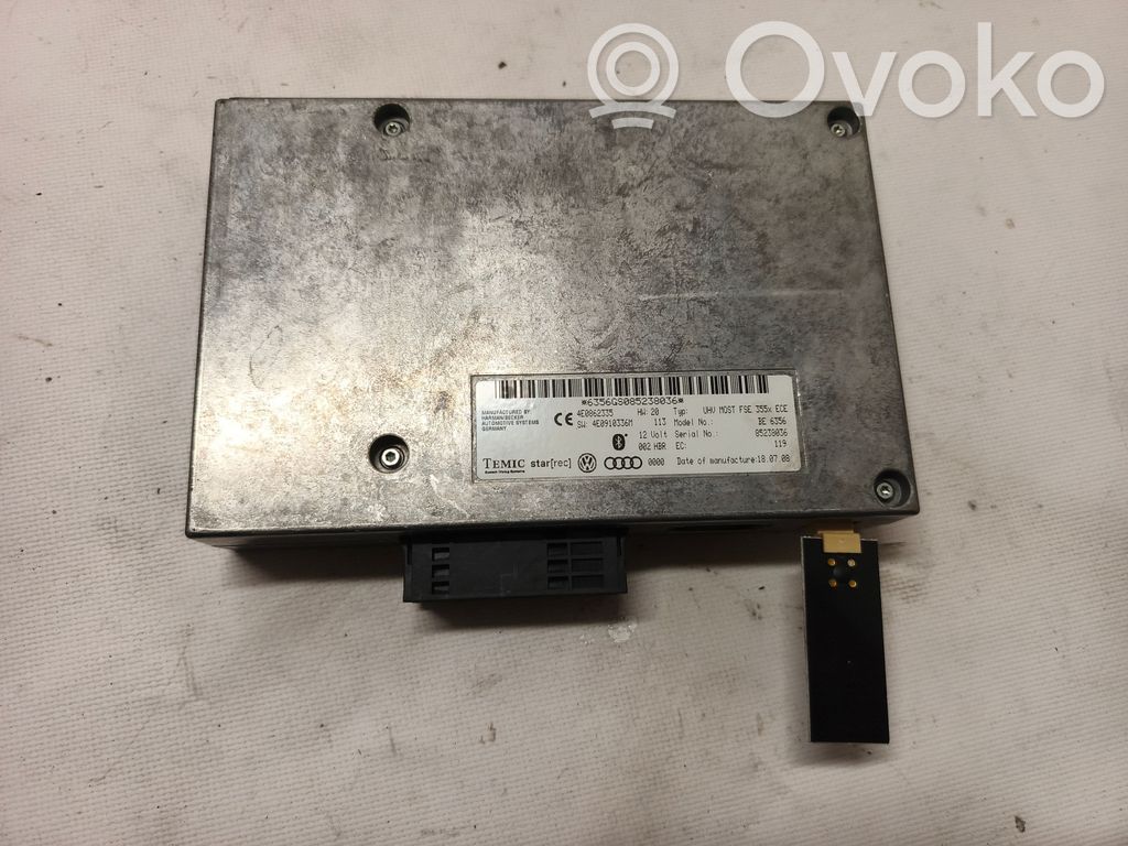 Audi A4 S4 B8 8K Модуль «Bluetooth» 