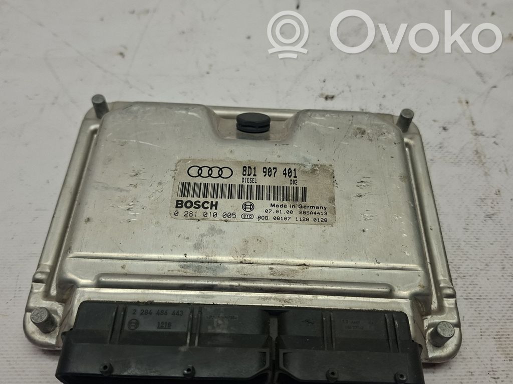 Audi A6 S6 C5 4B Variklio valdymo blokas 
