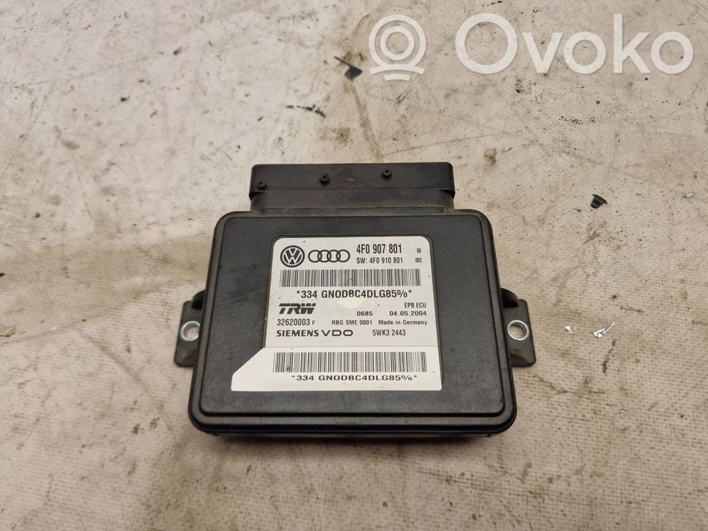 Module de commande de frein à main   4F0907801,4F0910801,5WK32443