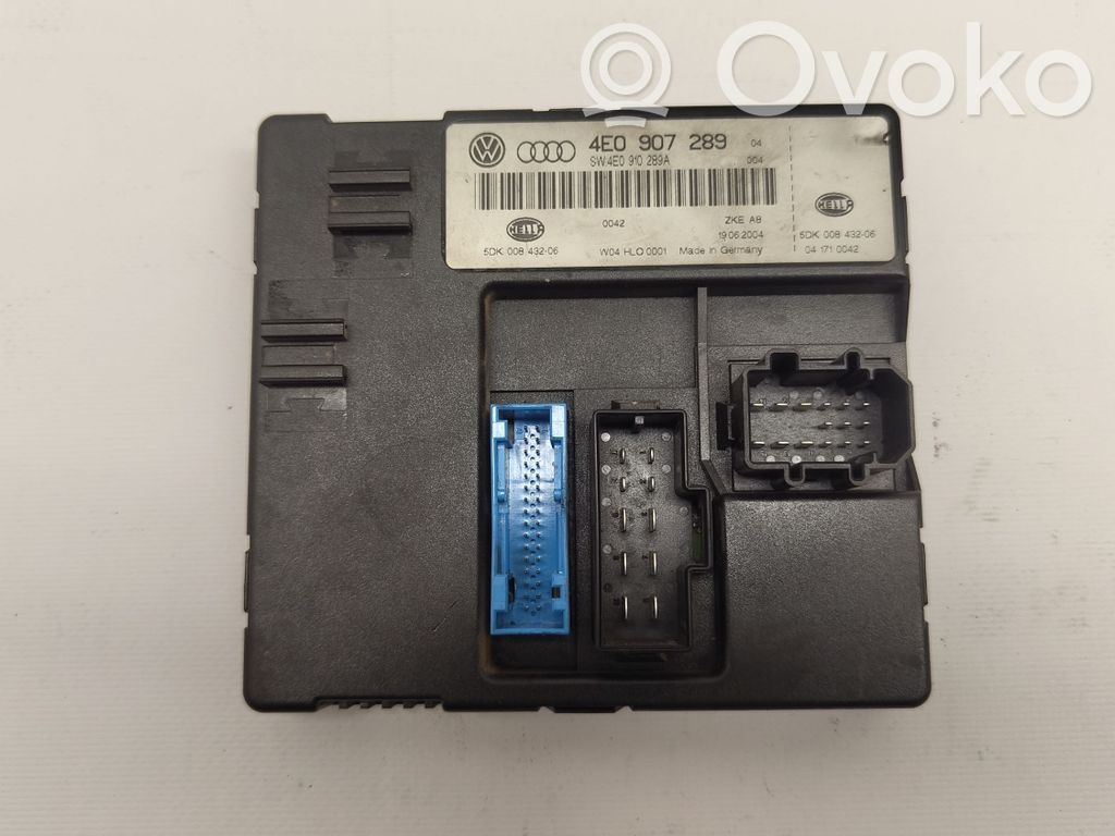 Module confort   4E0907289