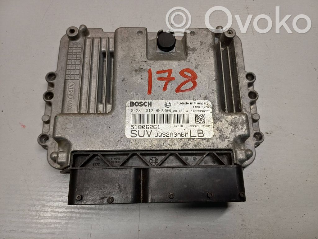 Suzuki SX4 Engine control unit/module 